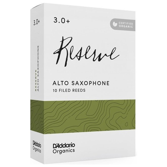 Rico D'Addario Organic Reserve - Alto Sax #2.0 - 10 Box