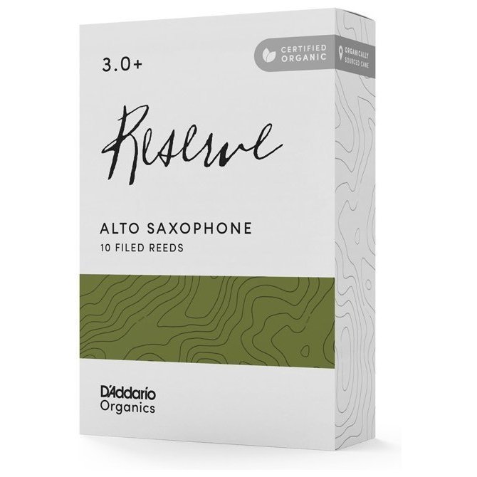 Rico D'Addario Organic Reserve - Alto Sax #2.0 - 10 Box Rico D'Addario Organic Reserve - Alto Sax #2.0 - 10 Box