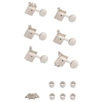 Fender Pure Vintage Guitar Tuning Machines Nickel/Chrome (6)