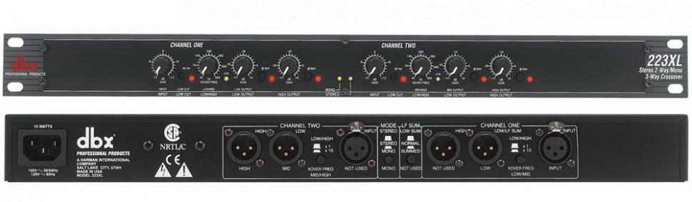 DBX 223XS купить в Киеве и Украине интернет-магазине MusicLife