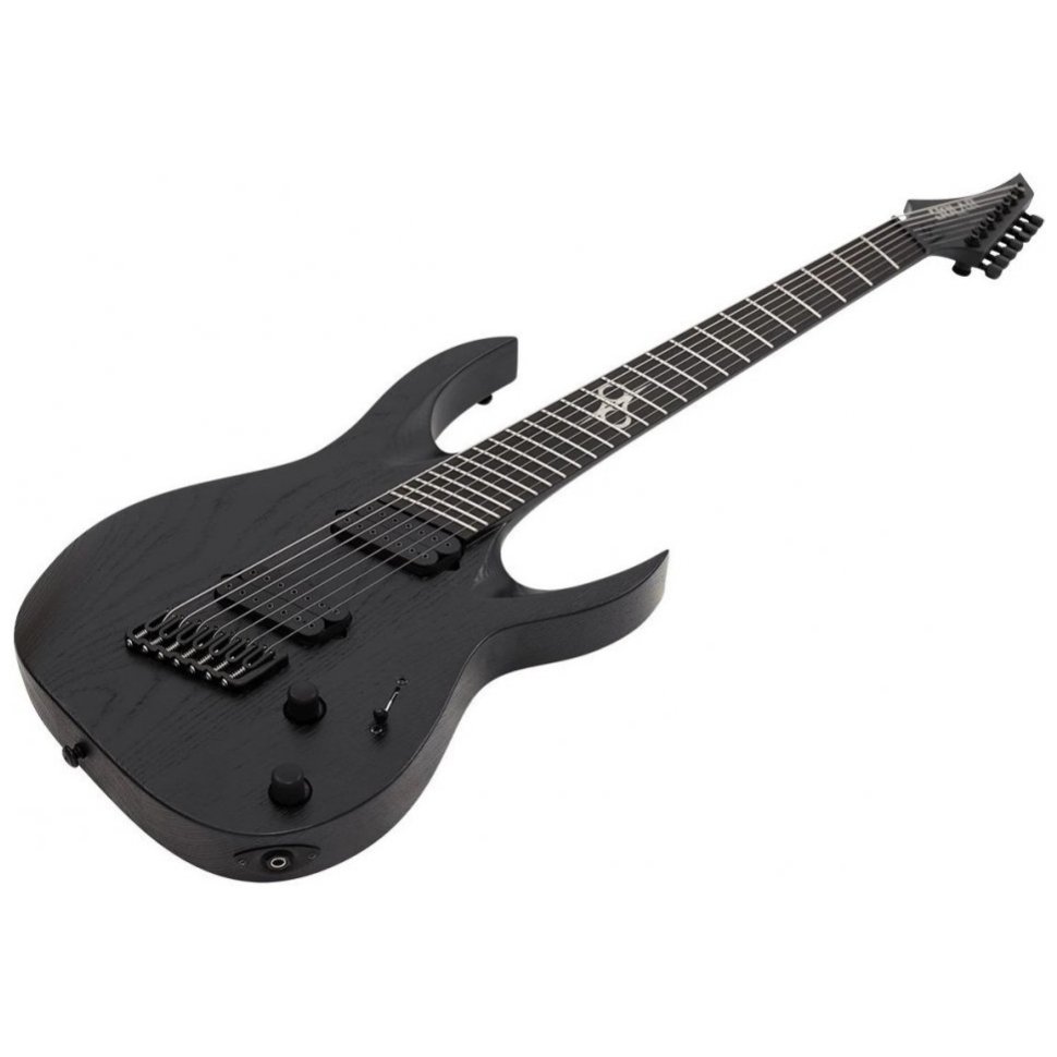 Solar Guitars A1.7BOP-FF Black Open Pore Matte