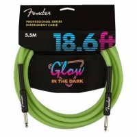 Fender Cable Professional Series 18.6' Glow In Dark Green