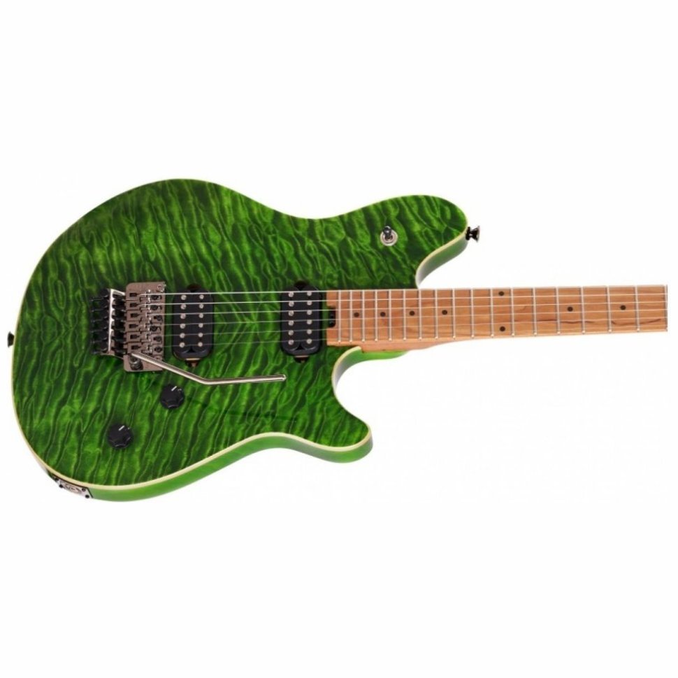 EVH WOLFGANG WG STANDARD WG QM TRANSPARENT GREEN EVH WOLFGANG WG STANDARD WG QM TRANSPARENT GREEN