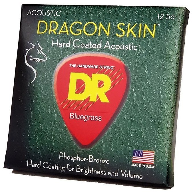 DR STRINGS DRAGON SKIN ACOUSTIC - BLUEGRASS (12-56)