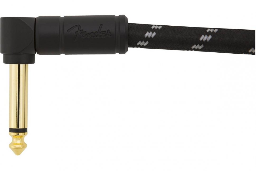 Fender CABLE DELUXE SERIES 3' BLACK TWEED