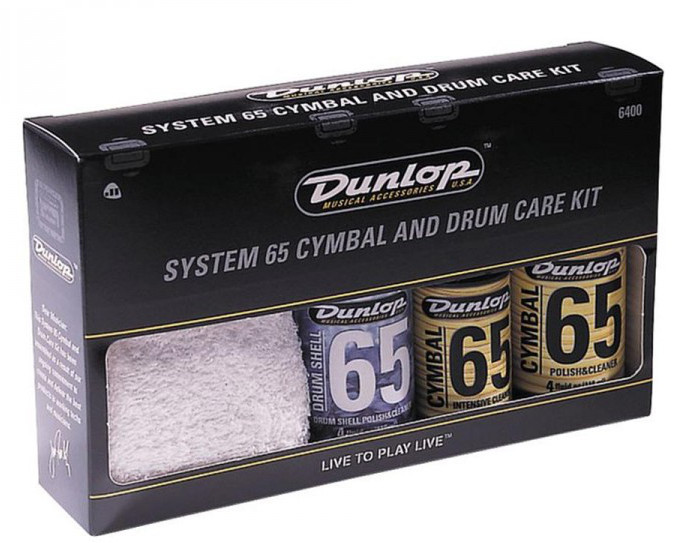 Dunlop 6400 Cymbal & Drum Care Kit