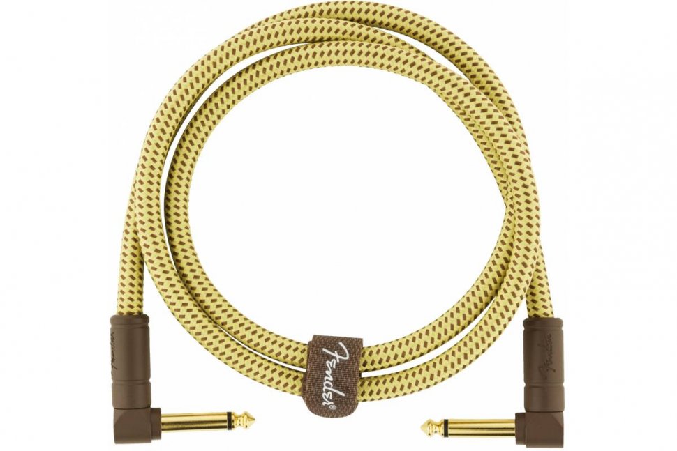 Fender CABLE DELUXE SERIES 3' TWEED
