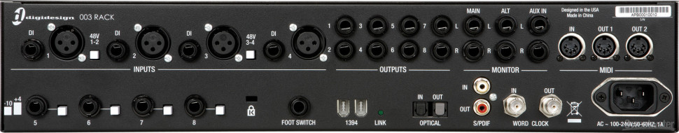 Digidesign DIGI 003 RACK FACTORY BUNDLE