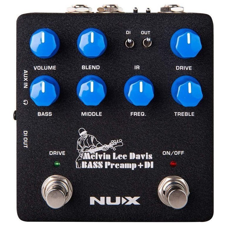 NUX MLD Bass Preamp + DI Pedal (NBP-5)
