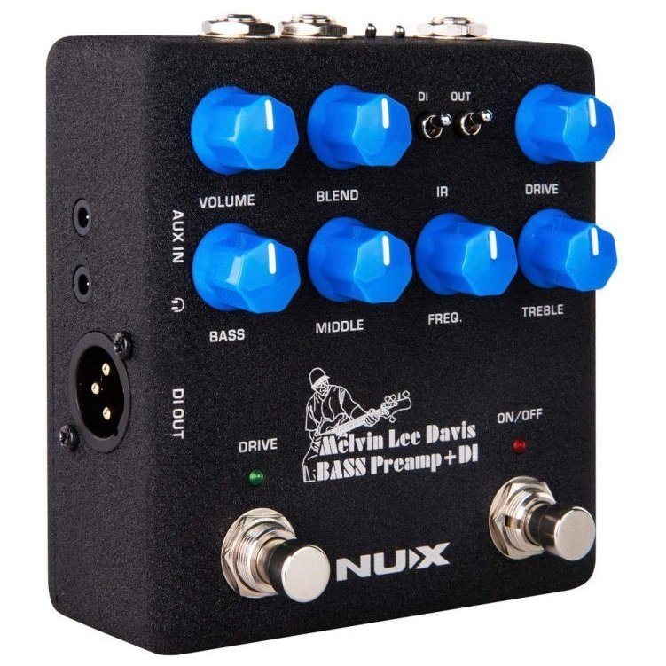 NUX MLD Bass Preamp + DI Pedal (NBP-5)