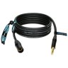 Klotz Titanium Starquad Analog Audio Cable With Male Xlr To Balanced Jack Plug 3 M