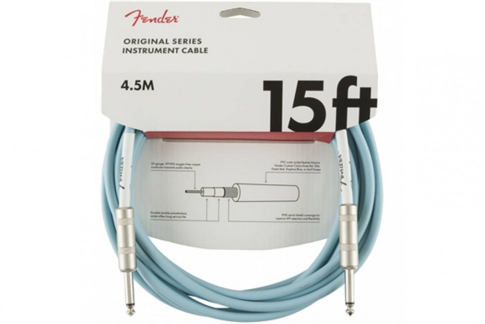 Fender CABLE ORIGINAL SERIES 15' DBL