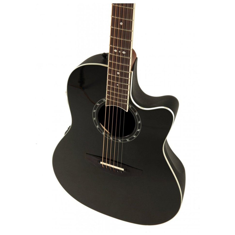 Ovation Standard Balladeer 2771AX Deep Contour Cutaway Black