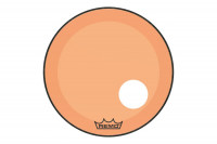 Remo POWERSTROKE3 22&quot; COLORTONE ORANGE WITH 5&quot; OFFSET HOLE