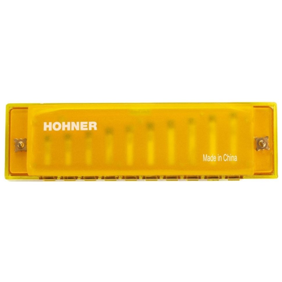 Hohner Beginner Translucent Harp M5251 C-major (Yellow)
