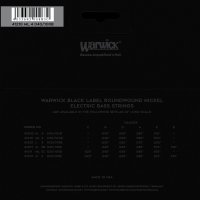 Warwick 41210 Black Label, Nickel-Plated, Medium Light 4-String (40-100)