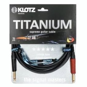 Klotz Titanium Instrument Cable Silentplug 4.5 M