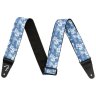 Fender Strap 2" Hawaiian Straps Blue Floral