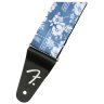 Fender Strap 2" Hawaiian Straps Blue Floral