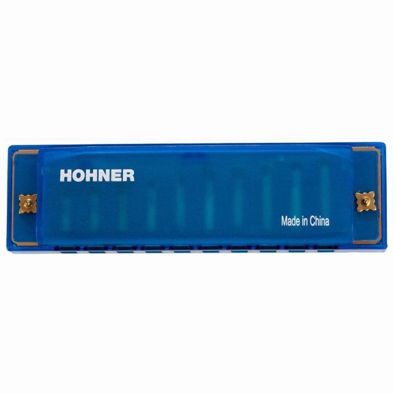 Hohner Beginner Translucent Harp M5252 C-major (Blue)