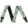 Fender Strap 2" Hawaiian Straps Green Floral Fender Strap 2" Hawaiian Straps Green Floral