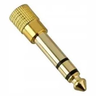 Beyerdynamic Jack adaptor screwable 3,5mm/6,3mm jack with M5
