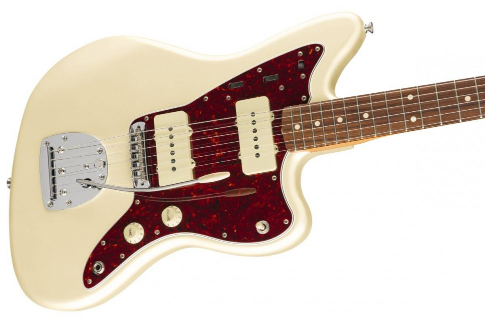 Fender VINTERA '60s JAZZMASTER PFN OLYMPIC WHITE Fender VINTERA '60s JAZZMASTER PFN OLYMPIC WHITE