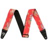 Fender Strap 2" Hawaiian Straps Red Floral