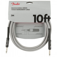 Fender CABLE PROFESSIONAL SERIES 10' WHITE TWEED