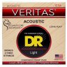 DR STRINGS VERITAS COATED CORE ACOUSTIC GUITAR STRINGS - LIGHT (12-54)