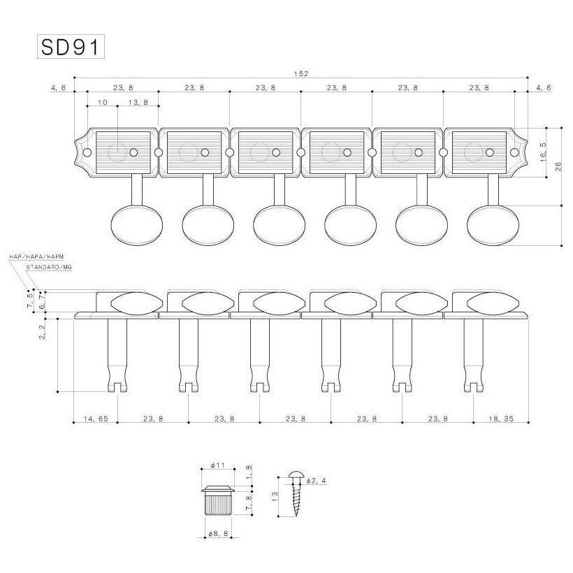 Gotoh SD91-05ML-MGT N