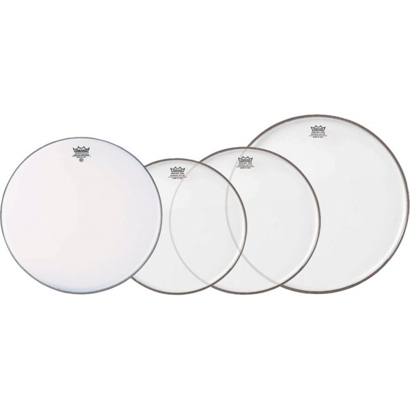 Remo ProPack (10",12",16" Clear BE, Free BA-0114-00)