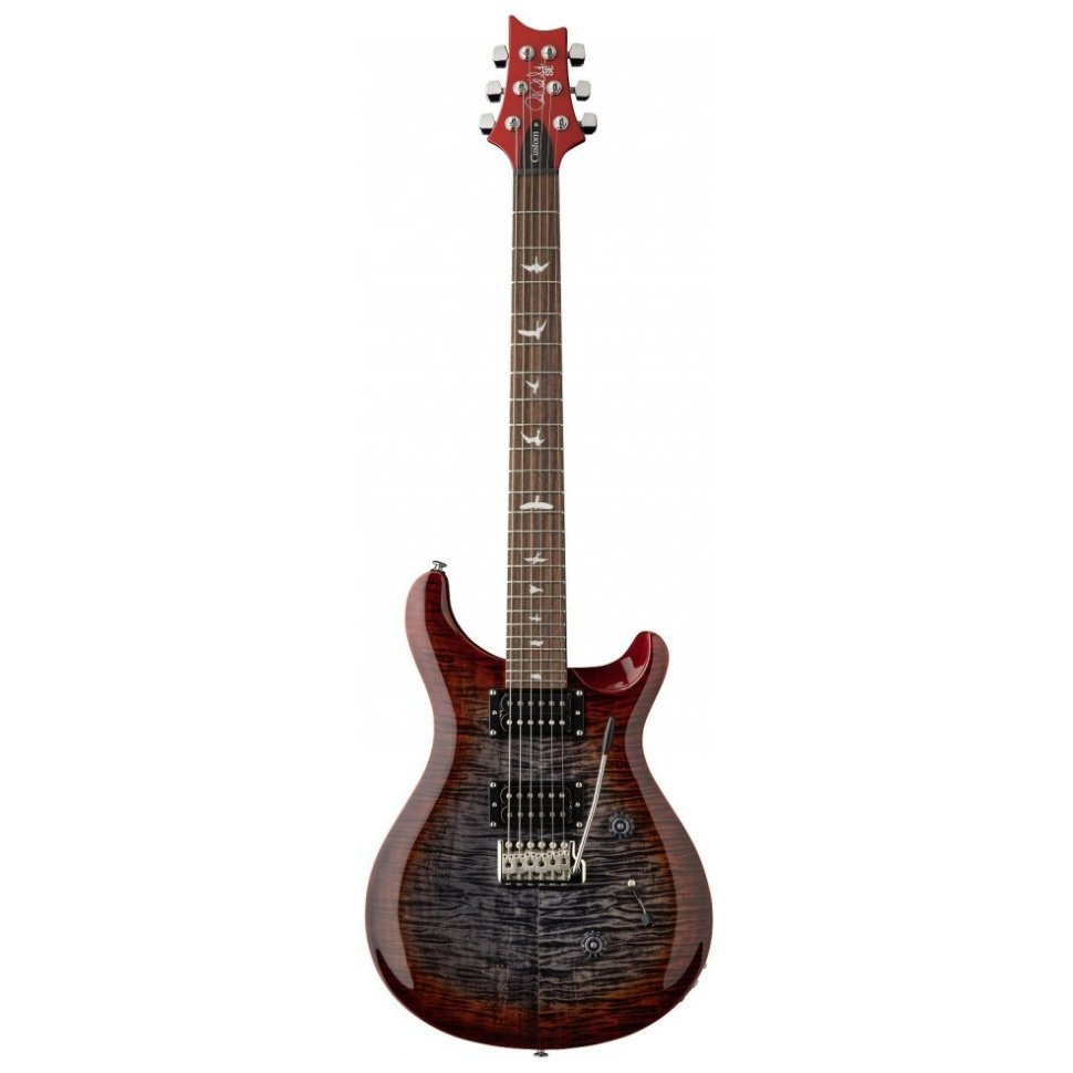 PRS SE Custom 24 (Charcoal Cherry Burst)