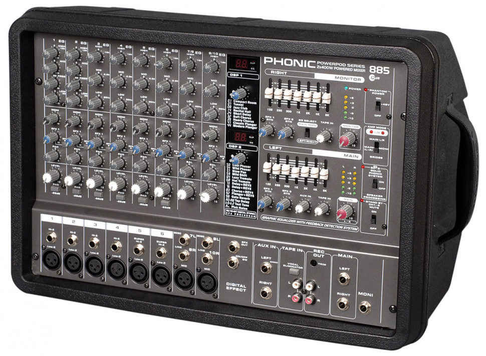 Phonic POWERPOD 885 Plus Phonic POWERPOD 885 Plus