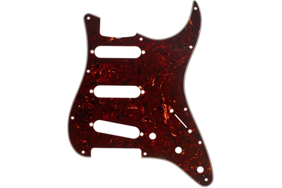 Fender PICKGUARD STRATOCASTER S/S/S 11-HOLE VINTAGE MOUNT TORTOISE SHELL