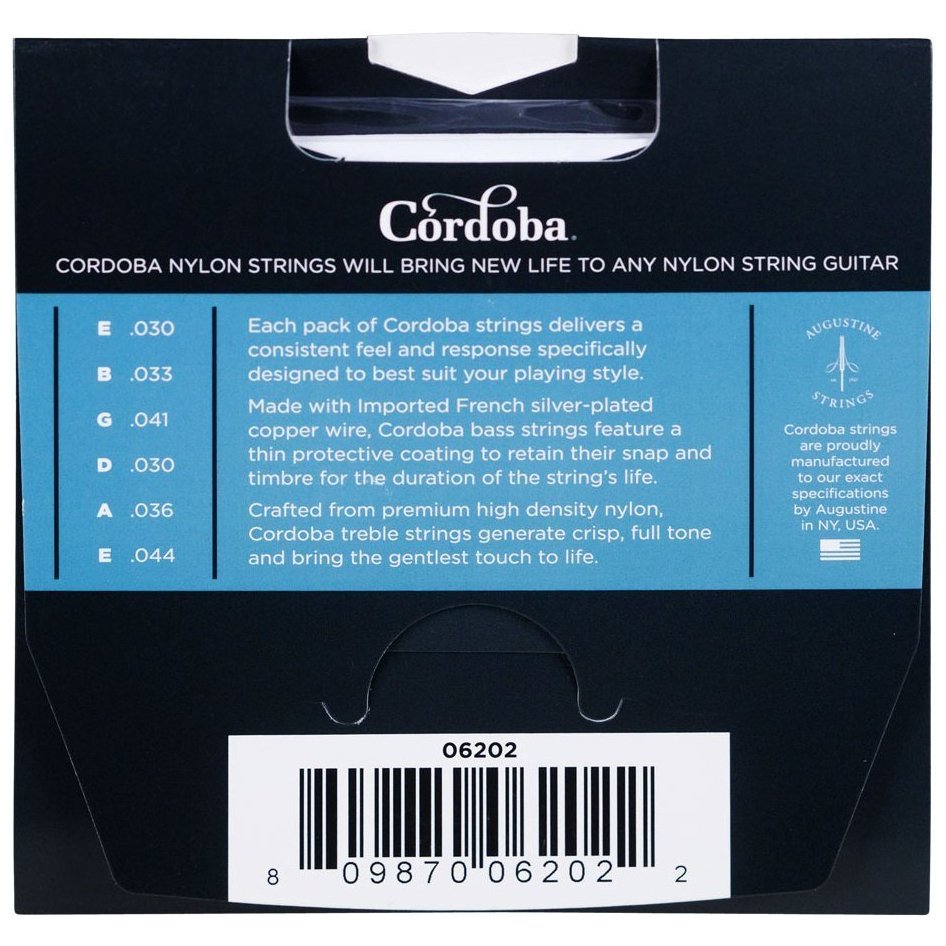 Cordoba 06202 Nylon Guitar Strings - Hard