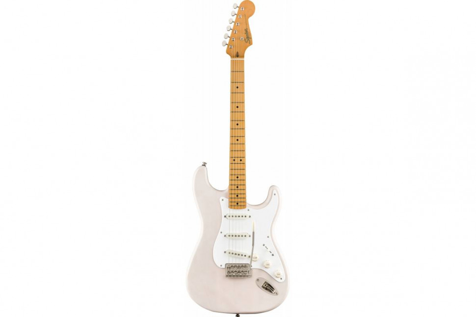SQUIER by FENDER CLASSIC VIBE '50S STRATOCASTER MAPLE FINGERBOARD, WHITE BLONDE