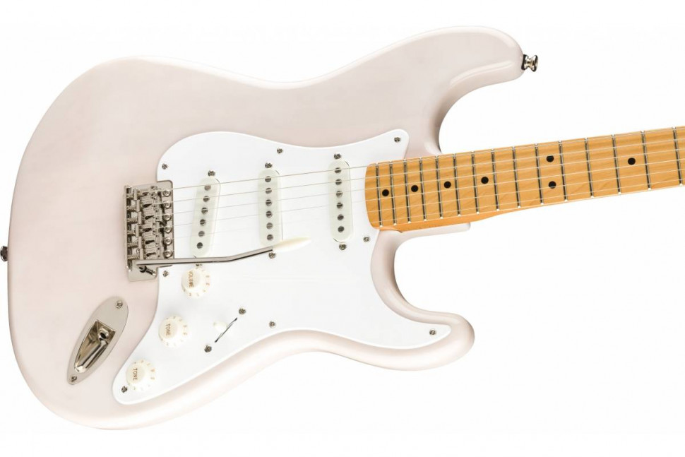 SQUIER by FENDER CLASSIC VIBE '50S STRATOCASTER MAPLE FINGERBOARD, WHITE BLONDE SQUIER by FENDER CLASSIC VIBE '50S STRATOCASTER MAPLE FINGERBOARD, WHITE BLONDE