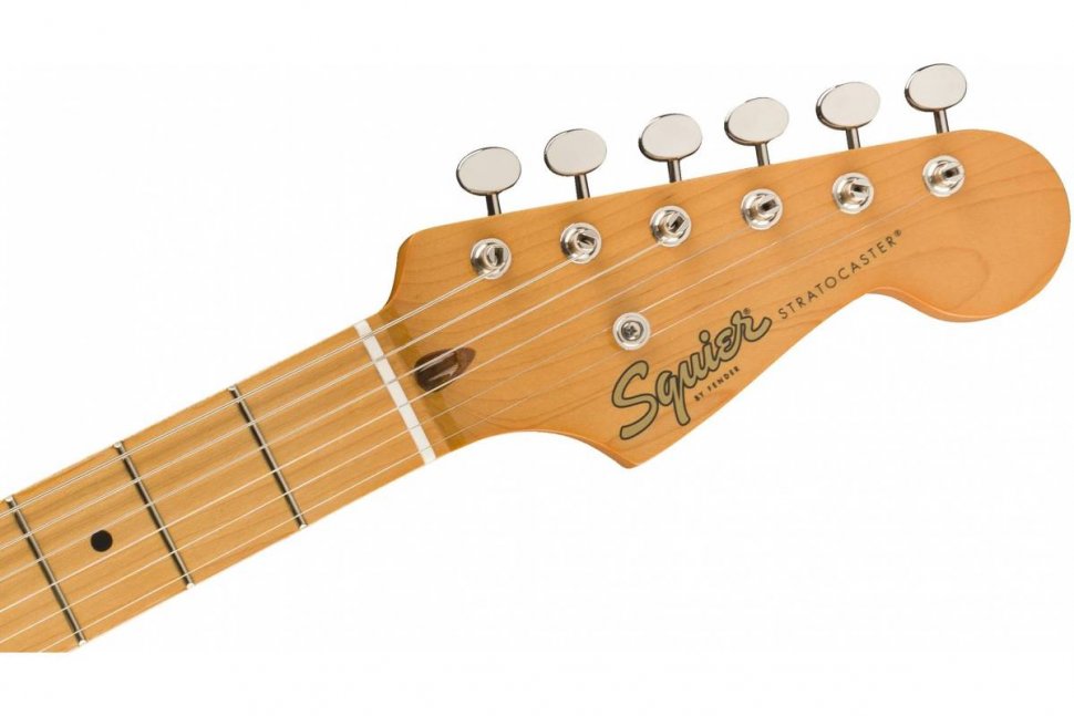 SQUIER by FENDER CLASSIC VIBE '50S STRATOCASTER MAPLE FINGERBOARD, WHITE BLONDE SQUIER by FENDER CLASSIC VIBE '50S STRATOCASTER MAPLE FINGERBOARD, WHITE BLONDE