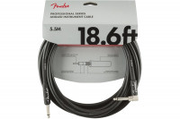 Fender CABLE PROFESSIONAL SERIES 18.6' ANGLED BLACK