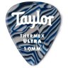 Taylor 351 Thermex Ultra Picks 1.0 Mm Blue Swirl 6 Pack