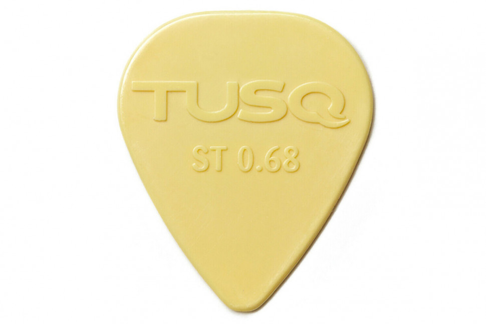 Graph Tech PQP-0068-V6 TUSQ STANDARD PICK 0.68MM VINTAGE (WARM) 6 PACK
