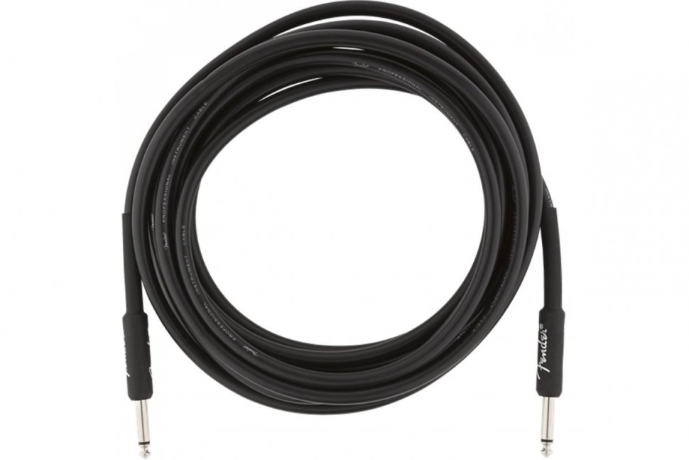 Fender CABLE PROFESSIONAL SERIES 18.6' BLACK