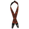 Fender Strap 2" Pasadena Woven Orange Snowflake