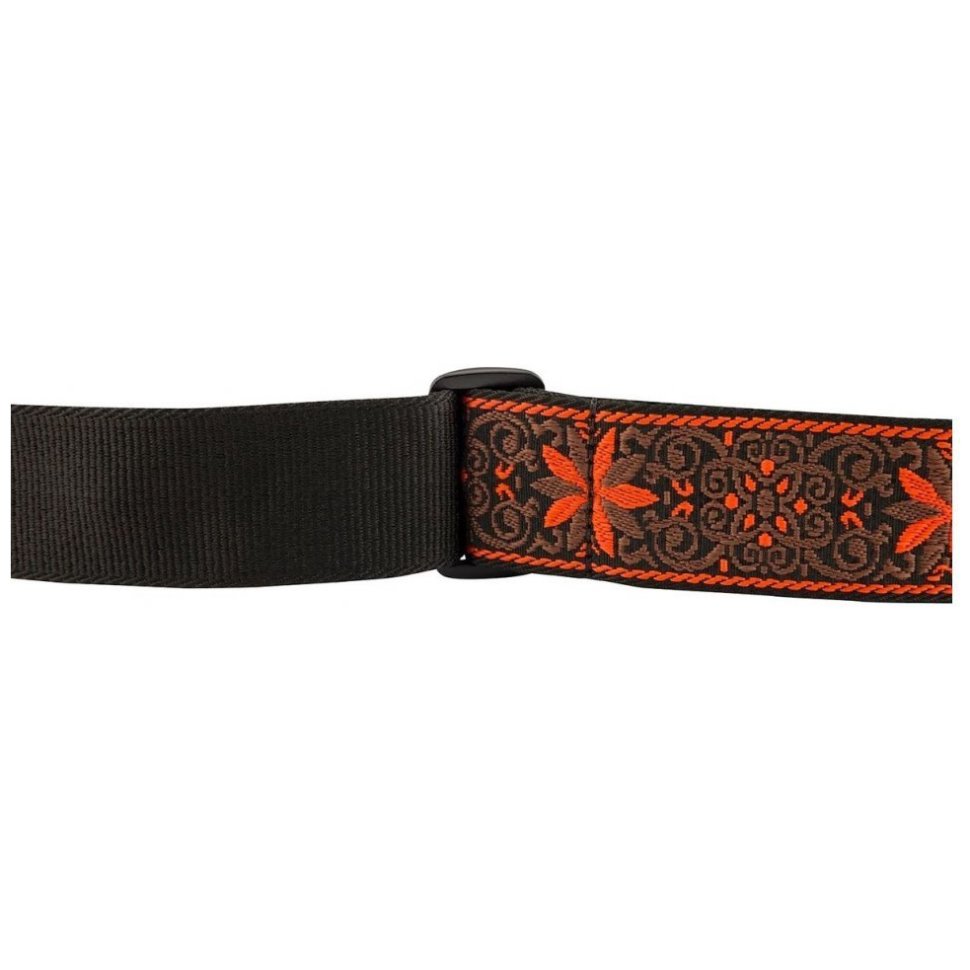Fender Strap 2" Pasadena Woven Orange Snowflake