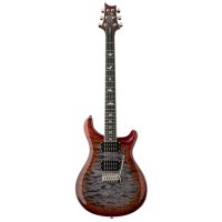 PRS SE Custom 24-08 Quilt (Charcoal Cherry Burst)