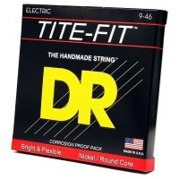 DR STRINGS TITE-FIT ELECTRIC - LIGHT HEAVY (9-46)
