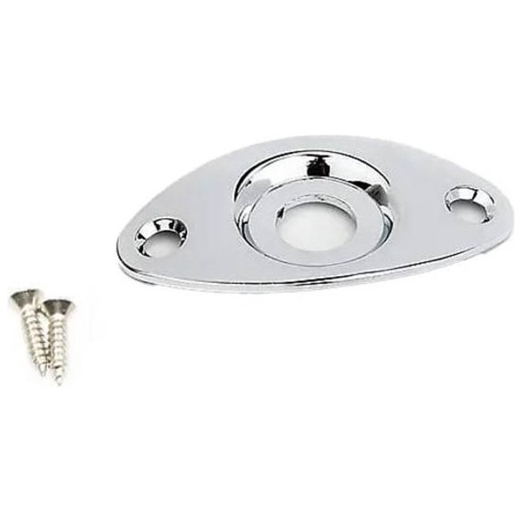 Fender Football Shape Jack Ferrule Chrome