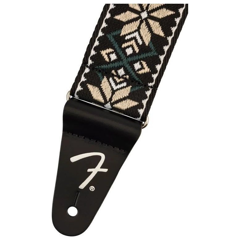 Fender Strap 2" Pasadena Woven Yellow Snowflake