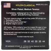 DR STRINGS CLASSICAL NYLON HARD TENSION